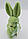 Великодня фігура кролик флок м'ятний H22см, фото 6