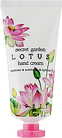 Крем для рук з екстрактом лотоса Jigott Secret Garden Lotus Hand Cream, 100 мл