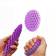 Іграшка-антистрес shape хробак розтягуючий Morf Worm Фіолетовий