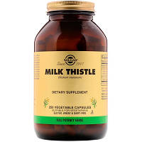 Травы Solgar Расторопша, Milk Thistle, 250 вегетарианских капсул (SOL-03973) - Топ Продаж!