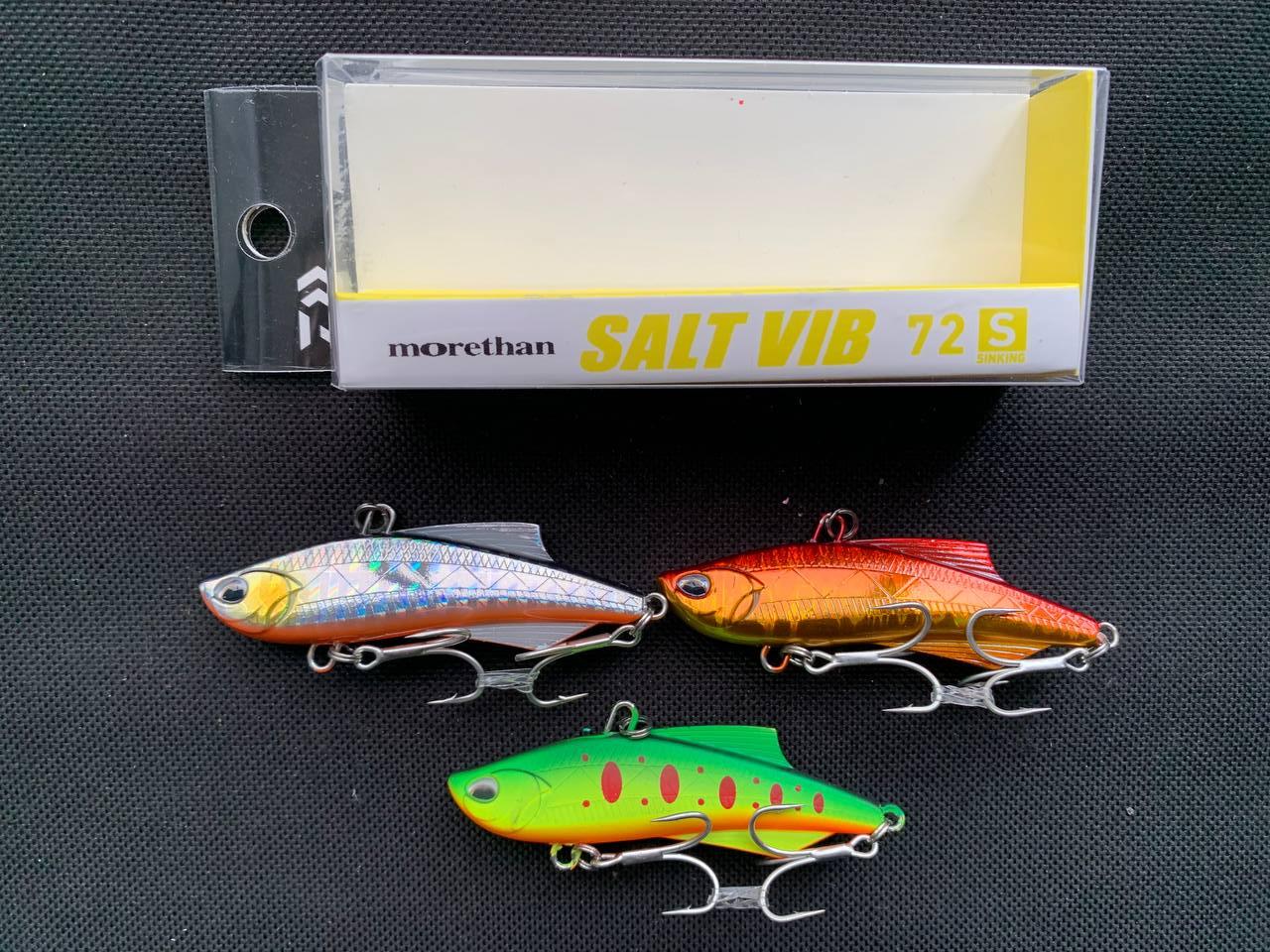 Воблер Раттлін  Columbia Morethan salt vib 72s (набір 3шт), фото 1