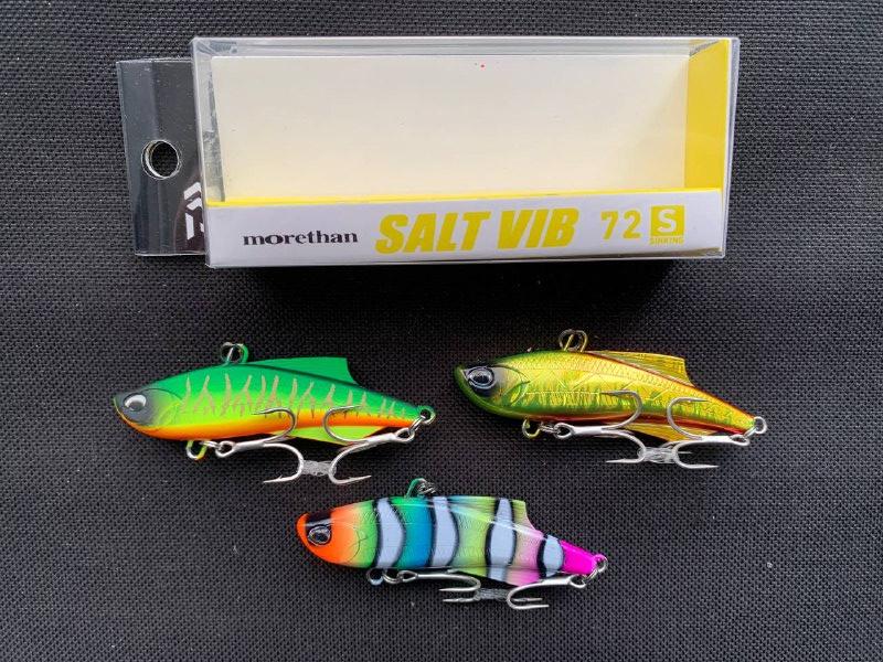 Воблер Раттлін Columbia Morethan salt vib 72s (набір 3шт), фото 1