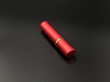 Портативний міні-флакон для парфумів для подорожей. Колір червоний. 83х19мм/5 мл