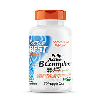 Витамины и минералы Doctor's Best Fully Active B Complex, 30 вегакапсул DS