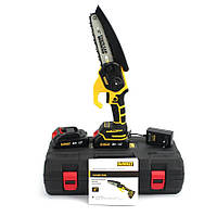 Аккумуляторная бесщеточная мини-пила DeWalt DCM170N 24V 5AH АКБ веткорез Деволт для дома Сучкорез электропилы