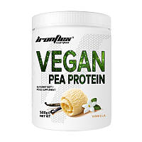 Протеин IronFlex Vegan Pea Protein, 500 грамм Ваниль DS
