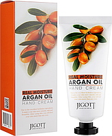 Крем для рук з олією аргани Jigott Real Moisture Argan Oil Hand Cream, 100 мл