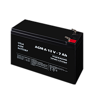 Аккумулятор для сигнализации AGM А 12V - 7 Ah