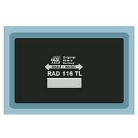 Радиальный пластырь RAD 116 (TL116) 1сл.корда (67х104 мм) TIP TOP Германия