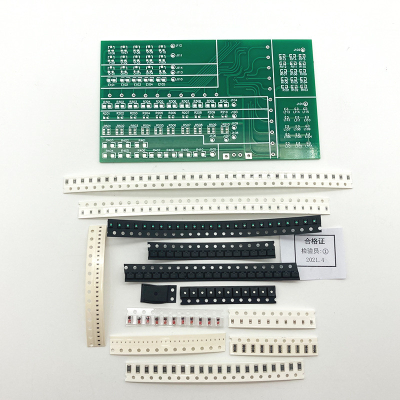 Набор для практики пайки SMD компонентов, плата 107*63, DIY kit (ID ...