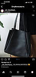 Жіноча стильна сумка екошкіра чорниця, бежевий, фото 7
