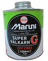 Клей бескамерный с кисточкой Super Valkarn G CFS Free (1000ml/740gr.) MARUNI (Япония)