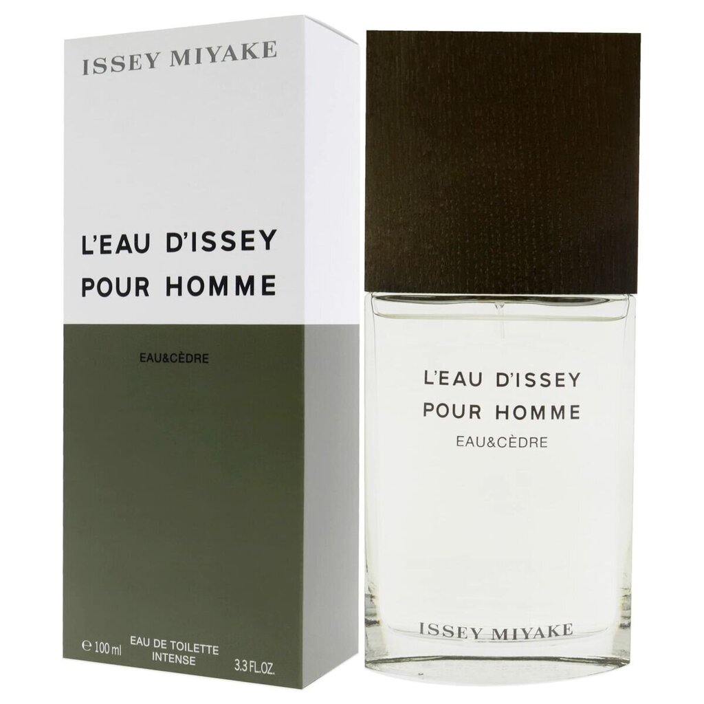 Туалетна вода Issey Miyake L’Eau D’Issey Pour Homme Eau & Cedre Intense для чоловіків — edt 100 ml