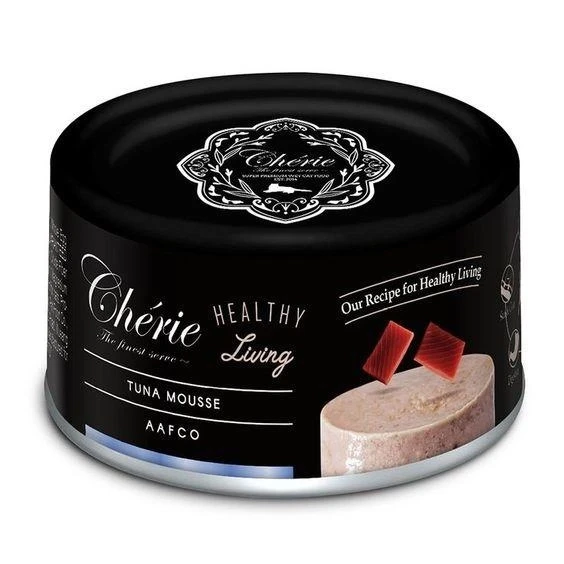 Вологий корм для кішок Chérie (Шері) Tuna Mousse, мус із тунцем, 80 г., фото 1