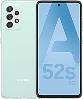 Смартфон 6.5" Samsung Galaxy A52s 6/128Gb 5G 2-SIM NFC 64/32Мп 8 ядер Android 13 Зеленый Уценка