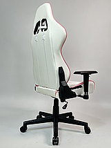 Крісло VR Racer Original Grand білий / рожевий ТМ AMF, фото 3