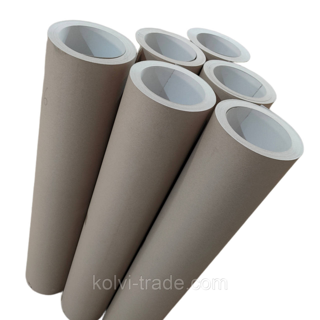 Макулатурний крейдований картон хром-ерзац у рулоні 1050мм*25м, щільність 270г/м2, товщина 0.37мм