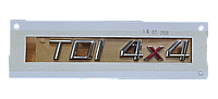 Эмблема надпись багажника Skoda TDI 4x4 оригинал для Octavia Superb Roomster Yeti