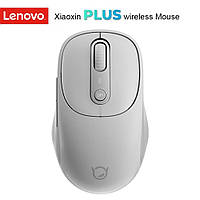 Мышка Lenovo Xiaoxin PLUS BT5.0 1600DPI White на аккумуляторе беспроводная Bluetooth
