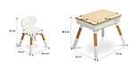 Дитячий столик та стілець Toyz Caretero Lara Wood, фото 9