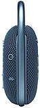 Портативна бездротова акустика — колонка JBL Clip 4 (JBLCLIP4BLU) синя, фото 6