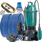 ФЕКАЛЬНИЙ НАСОС AQUATIC ALX12-1.3 з подрібнювачем + шланг 50 м, фото 4