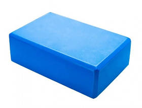 Блок для йоги MS 0858-2 матеріал EVA (Синій) — MegaLavka