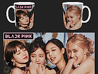 Чашка блекпинк блек пинк blackpink blac kpink подарок кпоп kpop