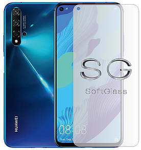 М'яке скло Huawei Nova 5t на екран поліуретанове SoftGlass