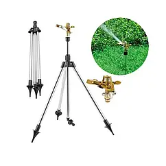 Зрошувач пульсувальний обертовий на металевому телескопічному тренозі Bass Polska 7946