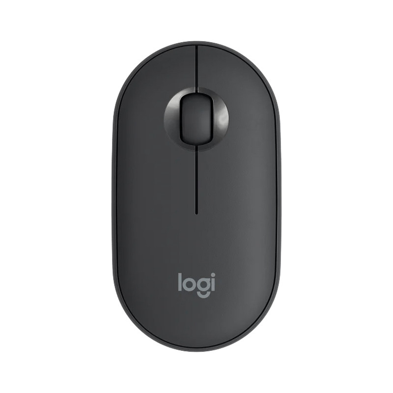 Комп'ютерна мишка бездротова LOGITECH PEBBLE MOUSE 2 M350S (сіра)