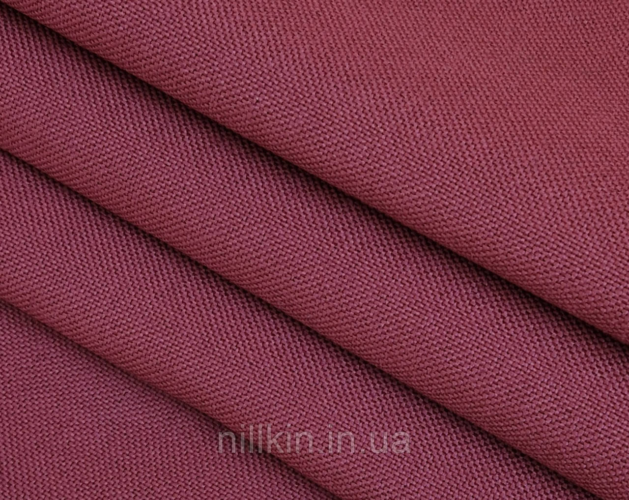 Меблева тканина CR рогожка для оббивки меблів (крісла, дивана, подушок) бордовый