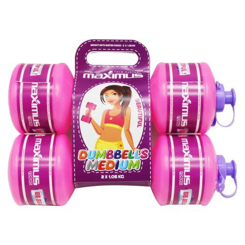 Гантелі-пляшечки "Для дівчинки", 2 штуки (1,5 кг) Toys Shop