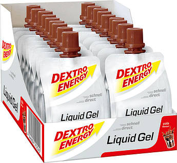Спортивний гель Dextro Energy Liquid Gel 18x60 мл Швидкі вуглеводи