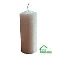 Свічка парафінова біла циліндр 6 діб 144 години, фото 4