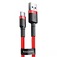 Кабель Baseus USB - Type-C 2метри 2A Cafule Red CATKLF-C09, фото 2