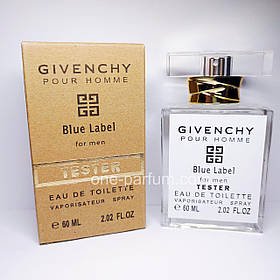 Тестер Givenchy Pour Homme Blue Label (Пур Хом Блю Лейбел), 60 мл
