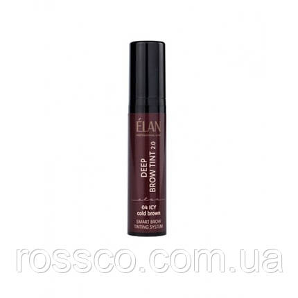 Elan Фарба для брів з тривалим ефектом 2.0 Deep Brow Tint 04 ICY, фото 1