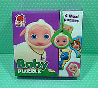 Игра ВладиТойс Пазлы Baby puzzle MAXI Farm (RK1210-01) Ферма КОРОБКА