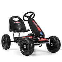 Дитячий педальний карт веломобіль Bambi чорний