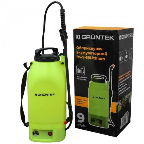 GRUNTEK BS-9-1BLithium Обприскувач акумуляторний, фото 1