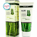 Пінка для вмивання з екстрактом алое  FarmStay Pure Cleansing Foam Aloe, 180ml, фото 3