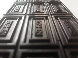 Для Roshen. Отливка формы и прототипа, очень тонкие детали и шрифт 1