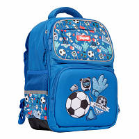 Рюкзак шкільний 1Вересня S-105 Football синій
