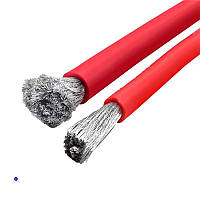 Провод силиконовый 2 AWG - 33.7 кв.мм (6700х0.08) 1 м Красный