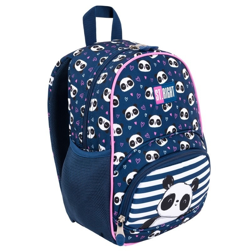 Рюкзак для садочку або 1 класу, бренд ST.RIGHT, модель BP70 Love Panda, синій