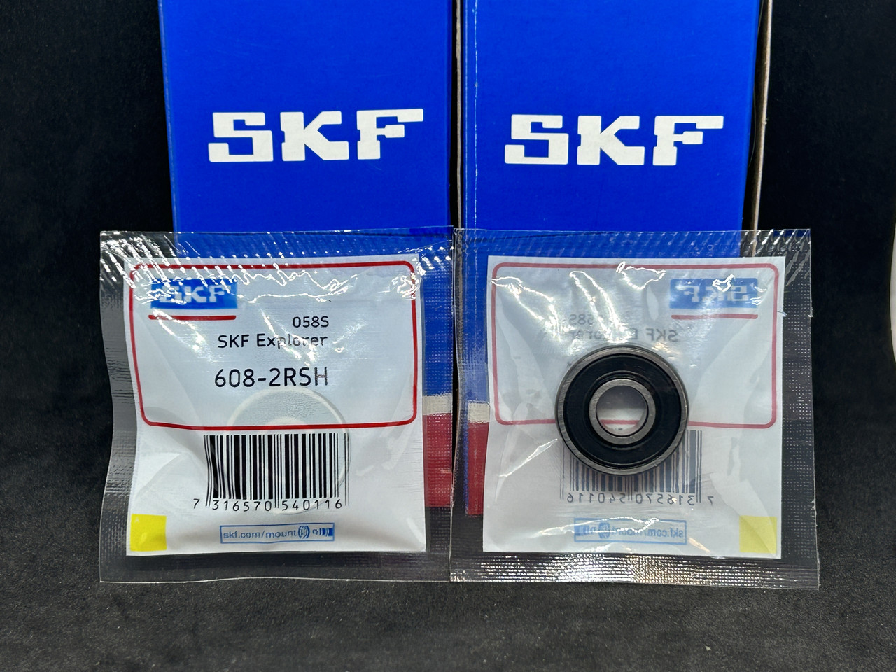 Підшипник 608 2RS, 180018 (8*22*7) SKF ITALY
