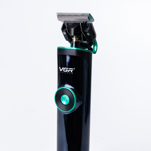 Машинка для стрижки волосся акумуляторна 5 Вт LED дисплей, потужний тример для стрижки