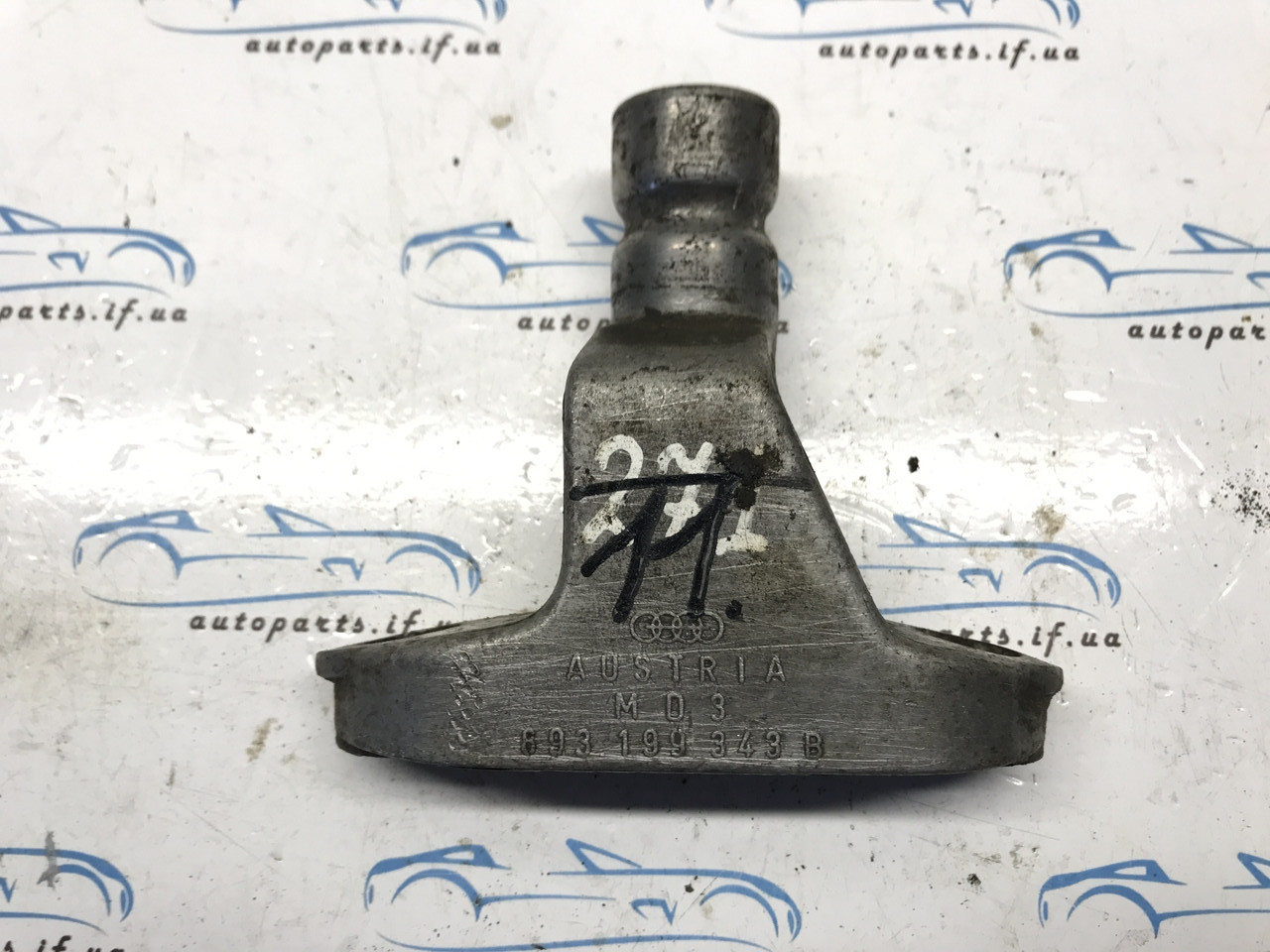 Кронштейн лапа крепление двигателя передний Audi 80 B3 B4 1.9TDI 893199343b №11, фото 1