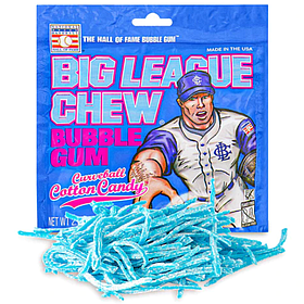 Жувальна гумка Big League Chew Bubble Gum Curveball Cotton Candy, 60г